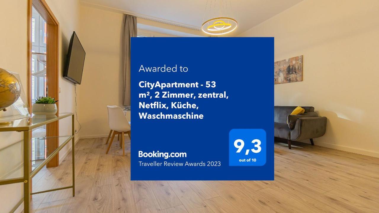 Cityapartment - 53 M², 2 Zimmer, Zentral, Netflix, Kueche, Waschmaschine Cottbus Buitenkant foto